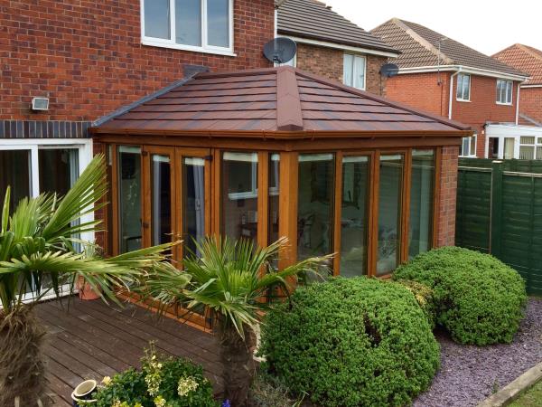 Conservatory roof for Thornton-Cleveleys customer to allow all year round use of their conservatory